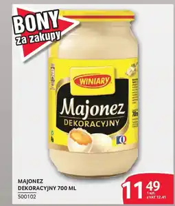 Selgros Majonez dekoracyjny oferta