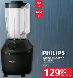 Selgros Philips Blender kielichowy HR2191/01 oferta