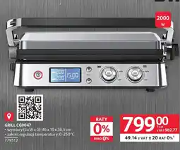 Selgros Braun Grill CG9047 oferta