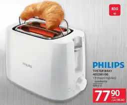 Selgros Philips Toster biały HD2581/00 oferta