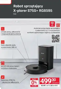 Selgros Tefal Robot sprzątający X-plorer S75S+ oferta