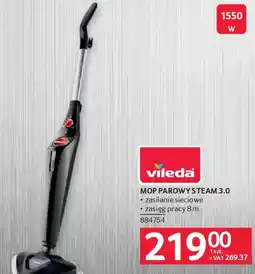 Selgros Vileda Mop parowy Steam 3.0 oferta