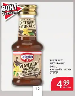 Selgros Ekstrakt naturalny oferta