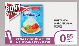 Selgros Śmietanka w proszku oferta