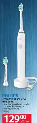 Selgros Philips szczoteczka soniczna HX4022/01 oferta