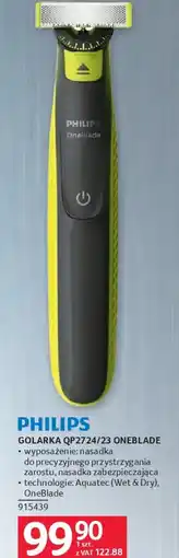 Selgros Philips golarka QP2724/23 OneBlade oferta