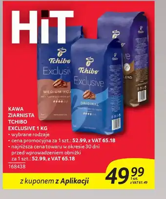 Selgros Kawa ziarnista tchibo exclusive oferta