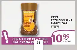 Selgros Kawa rozpuszczalna family oferta