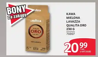 Selgros Kawa mielona lavazza qualita oro oferta
