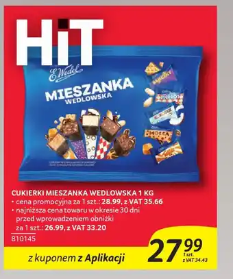 Selgros Cukierki mieszanka wedlowska oferta
