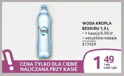 Selgros Woda kropla beskidu oferta