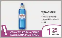 Selgros Woda veroni oferta