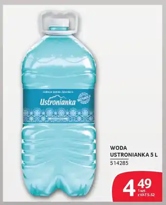 Selgros Woda ustronianka oferta