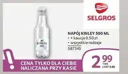 Selgros Napój kinley oferta