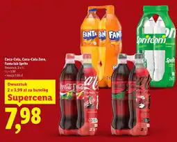 Lidl Coca-Cola, Coca-Cola Zero, Fanta lub Sprite oferta