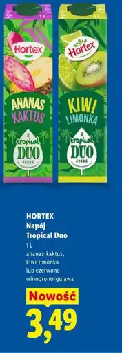 Lidl HORTEX Napój Tropical Duo oferta