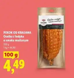Lidl Osełka z indyka o smaku maślanym oferta