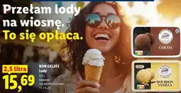 Lidl Lody kakaowe lub wanilia bourbon oferta