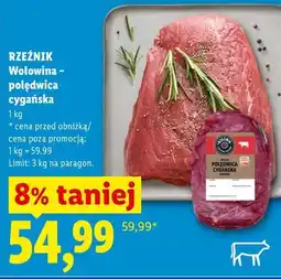 Lidl Wołowina - polędwica cygańska oferta