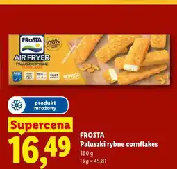 Lidl FROSTA Paluszki rybne cornflakes oferta