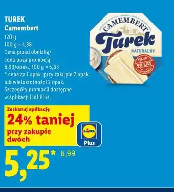 Lidl Turek Camembert oferta