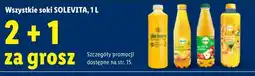 Lidl Wszystkie soki SOLEVITA oferta