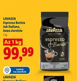Lidl LAVAZZA Espresso Barista lub Italiano, kawa ziarnista oferta