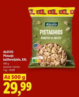 Lidl ALESTO Pistacje kalifornijskie, XXL oferta
