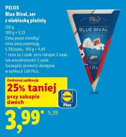 Lidl Pilos Blue Rival, ser z niebieską pleśnią oferta