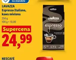 Lidl LAVAZZA Espresso Italiano, kawa mielona oferta