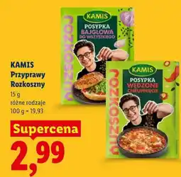 Lidl KAMIS Przyprawy Rozkoszny oferta