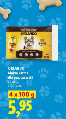 Lidl ORLANDO Mokra karma dla psa, saszetki oferta