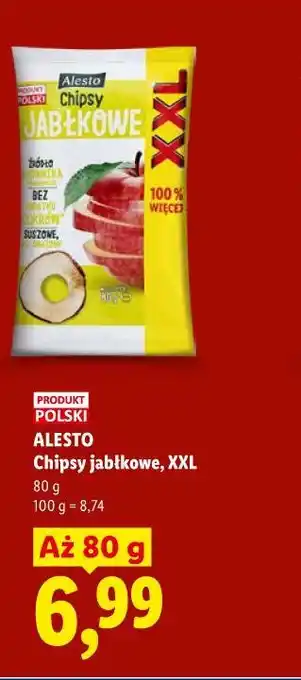 Lidl ALESTO Chipsy jabłkowe, XXL oferta