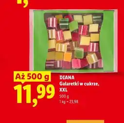 Lidl DIANA Galaretki w cukrze, XXL oferta