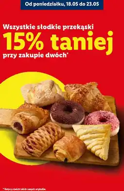 Lidl Słodkie przekąski oferta