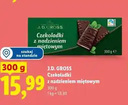 Lidl J.D. GROSS Czekoladki z nadzieniem miętowym oferta