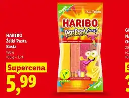 Lidl HARIBO Żelki Pasta Basta oferta