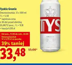Lidl Tyskie Gronie Dwunastosztuk oferta