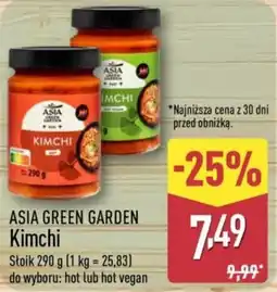 ALDI ASIA GREEN GARDEN Kimchi oferta