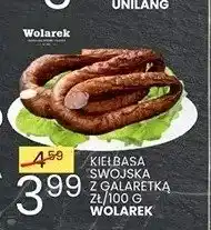 Wafelek Kiełbasa swojska z galaretką Wolarek oferta