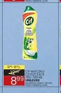 Wafelek Mleczko czyszczące Cif oferta