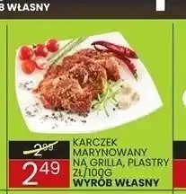 Wafelek Karczek marynowany na grilla plastry Wyrób Własny oferta