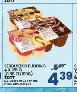 Wafelek Pudding Serduszko Zott 4-pak oferta