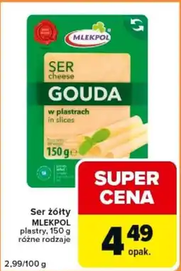 Carrefour Express Mlekpol Ser Gouda oferta