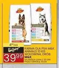 Wafelek Karma dla psa M&K Animals wołowina oferta