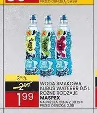 Wafelek Woda smakowa Kubuś Waterrr oferta