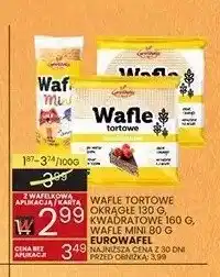 Wafelek Wafle tortowe okrągłe Eurowafel oferta