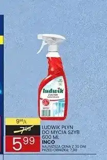 Wafelek Płyn do mycia szyb Ludwik z octem oferta