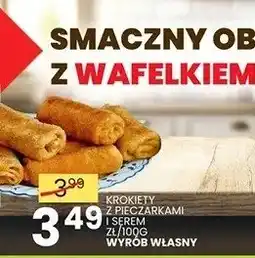 Wafelek Krokiety z pieczarkami i serem Wyrób Własny oferta