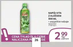 Selgros Napój vita z aloesem oferta